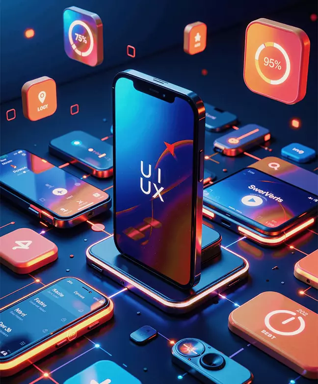 تصميم واجهات وتجربة المستخدم (UI/UX)